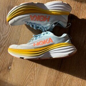 HOKA Bondi 8 Summer Song Women's Running Shoe - size 8.5